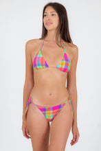 Load image into Gallery viewer, Model Front: Rio De Sol Bottom Bottom Tulip-Garden Ibiza