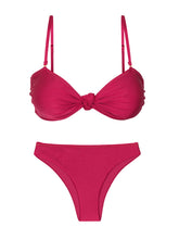 Load image into Gallery viewer, Product Front: Rio De Sol Set Set Shimmer-Desejo Bandeau-Joy Essential