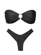 Load image into Gallery viewer, Product Front: Rio De Sol Set Set Shimmer-Black Mavi Nara