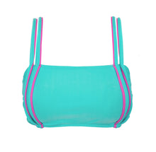 Load image into Gallery viewer, Product Front: Rio De Sol Top Top Duo Pink Blue