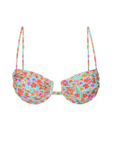 Load image into Gallery viewer, Product Front: Rio De Sol Top Top Ditsy-Sky Zaya