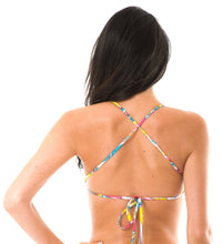 Load image into Gallery viewer, Model Back: Rio De Sol Top Soutien Canarinho Sporty