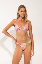 Load image into Gallery viewer, Model Front: Rio De Sol Set Set Ditsy-Sky Tri-Fixo Eden