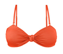 Load image into Gallery viewer, Product Front: Rio De Sol Top Top Paprica Bandeau-Joy