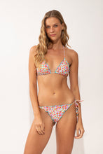 Load image into Gallery viewer, Model Front: Rio De Sol Bottom Bottom Ditsy-Sky Frufru
