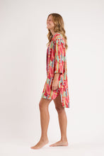 Load image into Gallery viewer, Image 05: Rio De Sol Shirtdress Sea-Bloom Chemise Gabriele
