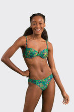 Load image into Gallery viewer, Model Front: Rio De Sol Top Top Wilds Balconet