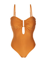 Load image into Gallery viewer, Product Front: Rio De Sol One-Piece Shimmer-Nocciola Sara-Op