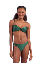 Load image into Gallery viewer, Model Front: Rio De Sol Top Top Palace Bandeau-Joy