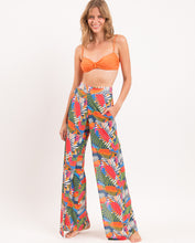 Load image into Gallery viewer, Gallery: Rio De Sol Beach Trousers Jungle Wide Pants