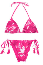 Load image into Gallery viewer, Product Front: Rio De Sol Set Set Pink-Palms Frufru