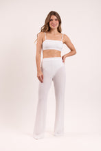 Load image into Gallery viewer, Image 08: Rio De Sol Beach Trousers Memphis-White Pants Lana