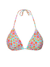 Load image into Gallery viewer, Product Front: Rio De Sol Top Top Ditsy-Sky Tri-Inv