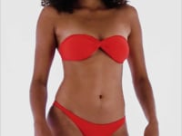 Load and play video in Gallery viewer, Video: Rio De Sol Top Top Rouge Twist