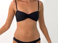 Load and play video in Gallery viewer, Video: Rio De Sol Set Set Touch-Black Bandeau-Crispy Nice