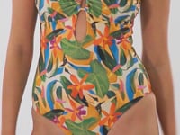 Load and play video in Gallery viewer, Video: Rio De Sol One-Piece Tropical Sara-Op