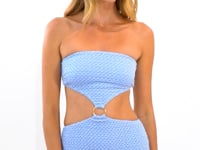 Load and play video in Gallery viewer, Video: Rio De Sol Mini Dress Drift-Cianita Lulu Dress