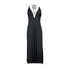 Load image into Gallery viewer, Product Front: Rio De Sol Maxi Dresses Black Saida Yara