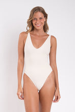 Load image into Gallery viewer, Model Front: Rio De Sol One-Piece Malibu-Natural Sunny