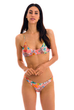 Load image into Gallery viewer, Model Front: Rio De Sol Set Set Frutti Bralette Essential