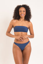 Load image into Gallery viewer, Image 03: Rio De Sol Set Set Navy Bandeau-Reto Nice-Fio