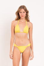 Load image into Gallery viewer, Model Front: Rio De Sol Top Top Amarelo Mel