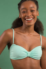 Load image into Gallery viewer, Image 09: Rio De Sol Top Top Malibu-Menta Bandeau-Duo