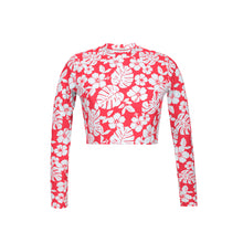 Load image into Gallery viewer, Product Front: Wednesday In Hawaii By Rio De Sol Top Top Pua-Hibiscus Reef