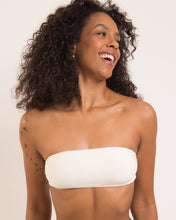 Load image into Gallery viewer, Gallery: Rio De Sol Top Top Off-White Bandeau-Reto
