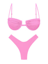 Load image into Gallery viewer, Product Front: Rio De Sol Set Set Crespinho-Rosa Zaya Nara
