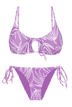 Load image into Gallery viewer, Product Front: Rio De Sol Set Set Trail-Purple Tank-Tie Ibiza-Comfy
