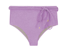 Load image into Gallery viewer, Product Front: Rio De Sol Bottom Bottom Shimmer-Harmonia Belted-High-Waist
