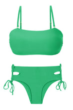 Load image into Gallery viewer, Product Front: Rio De Sol Set Set Tambourine Bandeau-Reto Madrid
