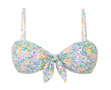 Load image into Gallery viewer, Product Front: Rio De Sol Top Top Tiny-Garden Bandeau-Knot

