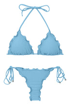Load image into Gallery viewer, Product Front: Rio De Sol Set Set Dots-Sky Frufru-Fio

