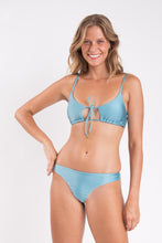 Load image into Gallery viewer, Image 06: Rio De Sol Top Top Shimmer-Laguna Tank-Tie

