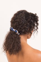 Load image into Gallery viewer, Model Front: Rio De Sol Hair Accessory Pottery Scrunchie
