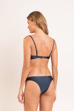 Load image into Gallery viewer, Model Back: Rio De Sol Set Set Shark Bandeau-Joy Essential
