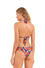 Load image into Gallery viewer, Model Back: Rio De Sol Bottom Bottom Leaves Mel
