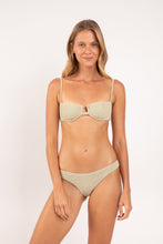 Load image into Gallery viewer, Model Front: Rio De Sol Bottom Bottom Brisa-Pistache Essential
