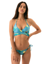 Load image into Gallery viewer, Model Front: Rio De Sol Bottom Bottom Flower Geometric Transp Comfort
