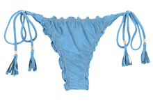 Load image into Gallery viewer, Product Front: Rio De Sol Bottom Bottom Shimmer-Baltic-Sea Frufru-Fio
