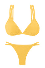 Load image into Gallery viewer, Product Front: Rio De Sol Set Set Malibu-Yellow Tri-Duo Mini-Duo
