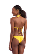 Load image into Gallery viewer, Model Back: Rio De Sol Set Set Malibu-Yellow Tri-Inv Cheeky-Tie
