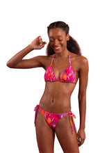 Load image into Gallery viewer, Model Front: Rio De Sol Bottom Bottom Flavors Cheeky-Tie
