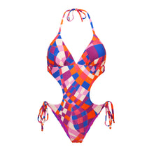 Load image into Gallery viewer, Product Front: Rio De Sol One-Piece Funny Trikini-Comfy
