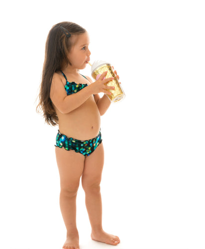 Model Front: Rio De Sol Girl's Two-Piece Luce Kids