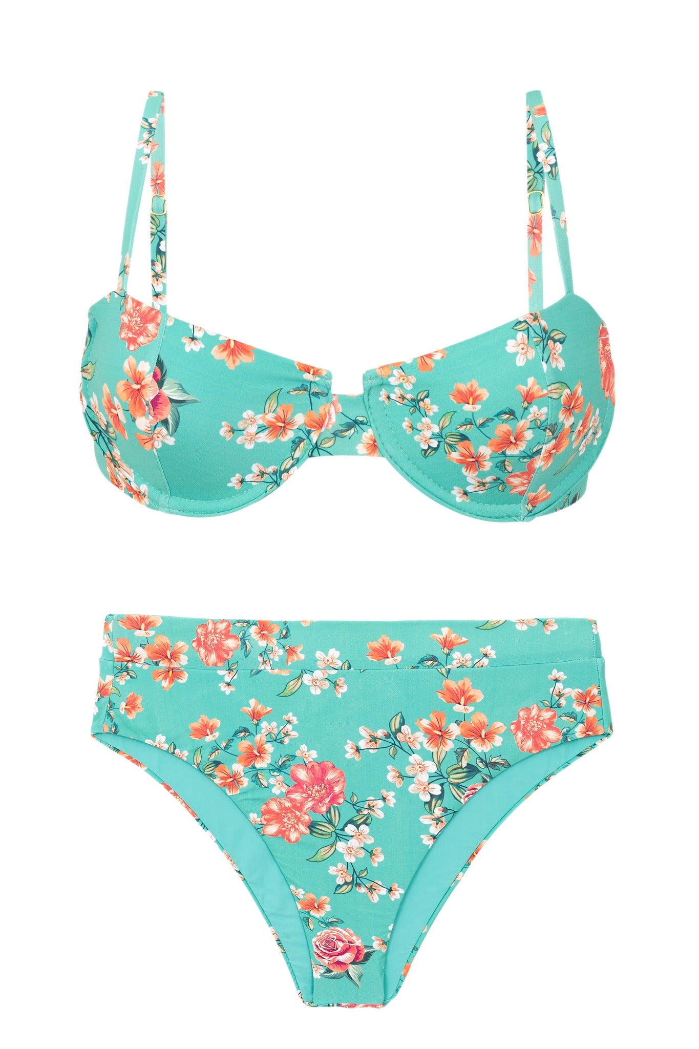 Product Front: Rio De Sol Set Set Botanic Balconet Hotpant-Cos