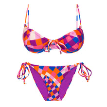 Load image into Gallery viewer, Product Front: Rio De Sol Set Set Funny Balconet-Tie Ibiza-Comfy
