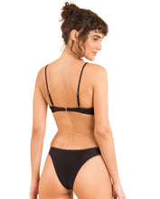 Load image into Gallery viewer, Image 07: Rio De Sol Set Set Shimmer-Black Bandeau-Joy Essential
